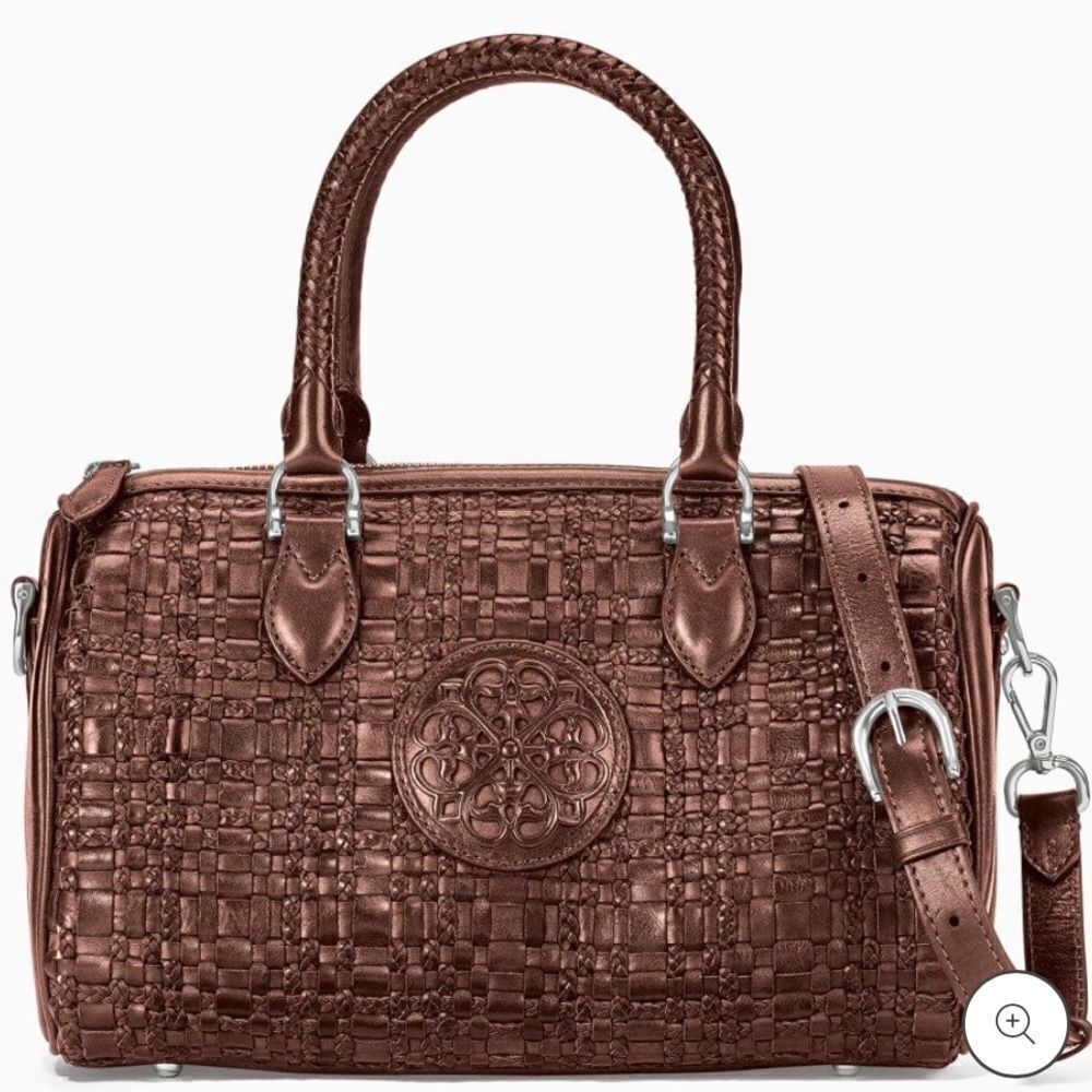 Brighton Ferrara Vereda Satchel Whisky NWT